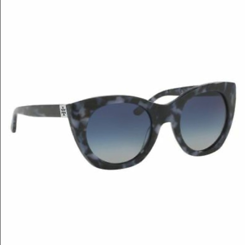 Blue tortoise Tory Burch Cat Eye Sunglasses